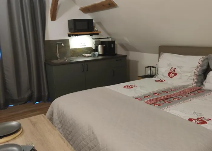 לינה וארוחת בוקר Landhof Schober Studio's